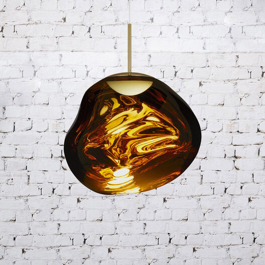 Melt Pendant Light, Gold